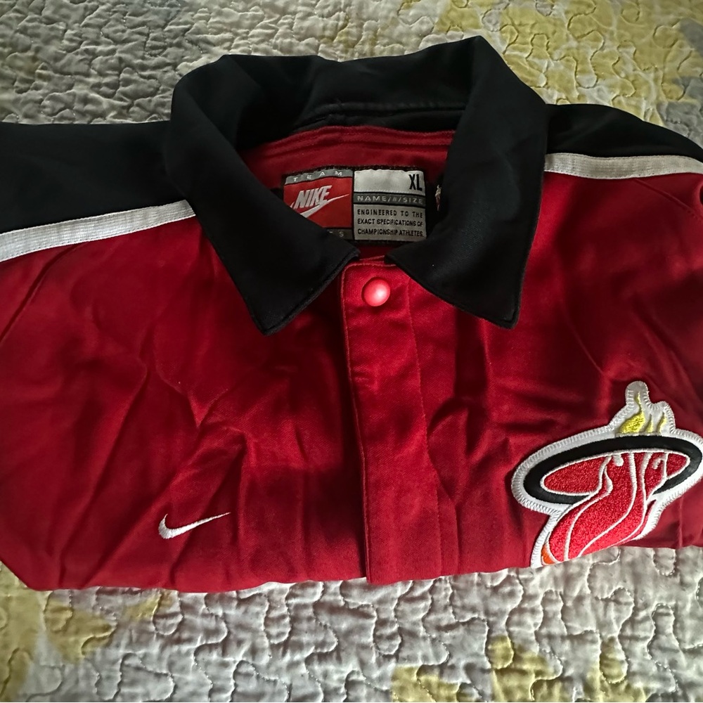 Nike Red and Black Team Jacket